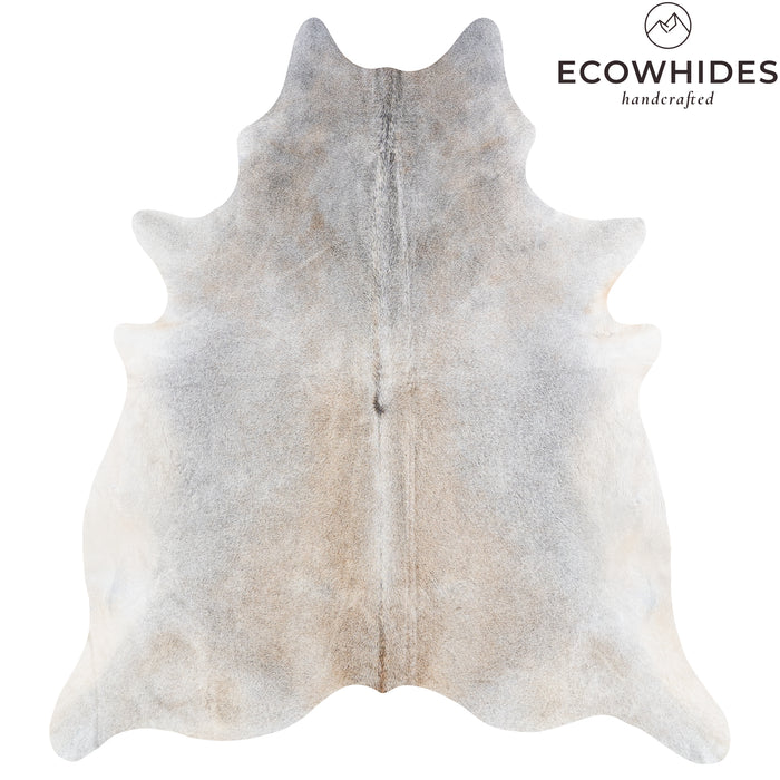 Brazilian Grey Palomino Cowhide Rug Size 7'9" L x 7'0" W 6118