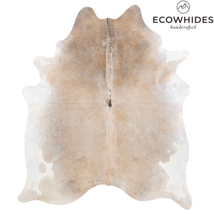 Brazilian Grey Palomino Cowhide Rug Size 7'12" L x 6'8" W 6126