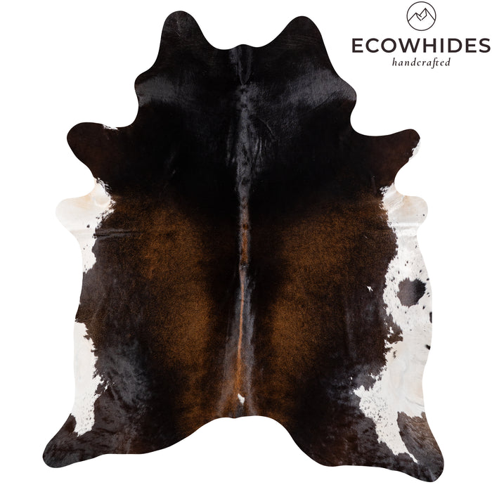 Brazilian Mahogany Cowhide Rug Size 7'8" L x 6'9" W 6136