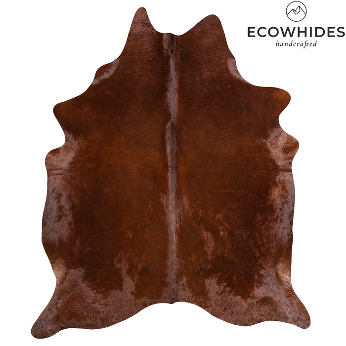 Brazilian Brown Cowhide Rug Size 7'0" L x 5'10" W 6169