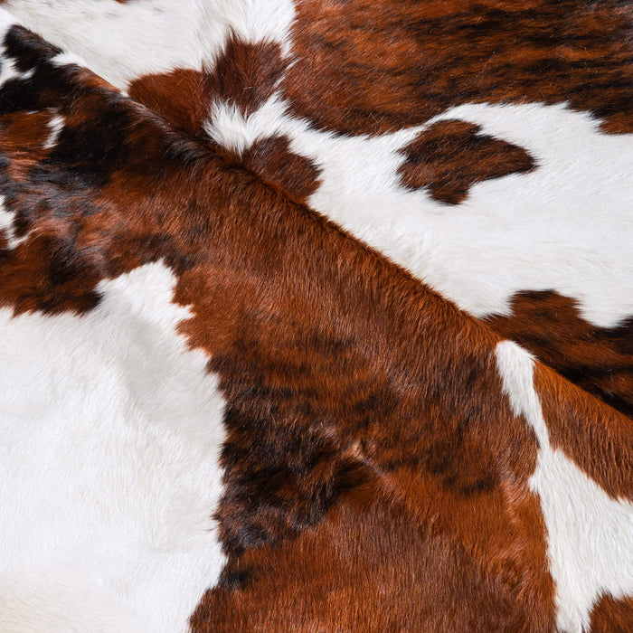 Tricolor Cowhide Rug Size 7'7" L x 7'0" W 6585