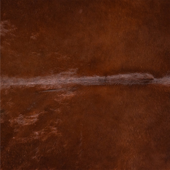 Brazilian Brown Cowhide Rug Size 7'0" L x 5'10" W 6169