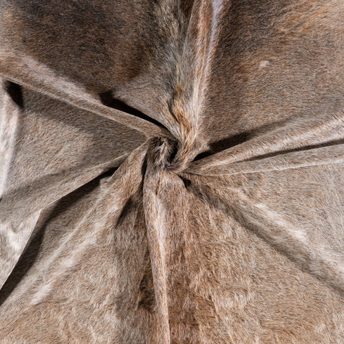 Brazilian Grey Palomino Cowhide Rug Size 7'5" L x 6'8" W 6914