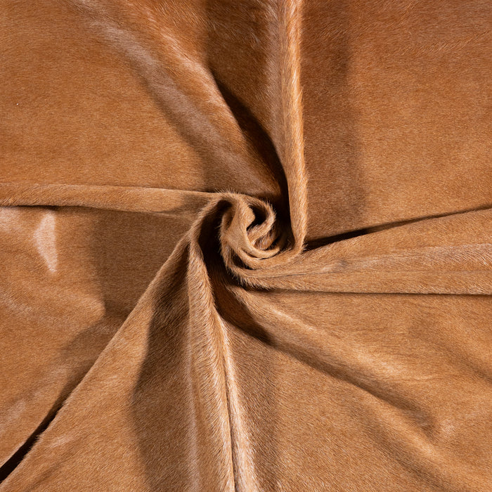 Brazilian Brown Cowhide Rug Size 7'8" L x 7'2" W 6170