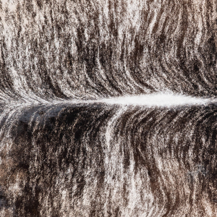 Brazilian Brindle Cowhide Rug Size 7'0" L x 6'4" W 7043