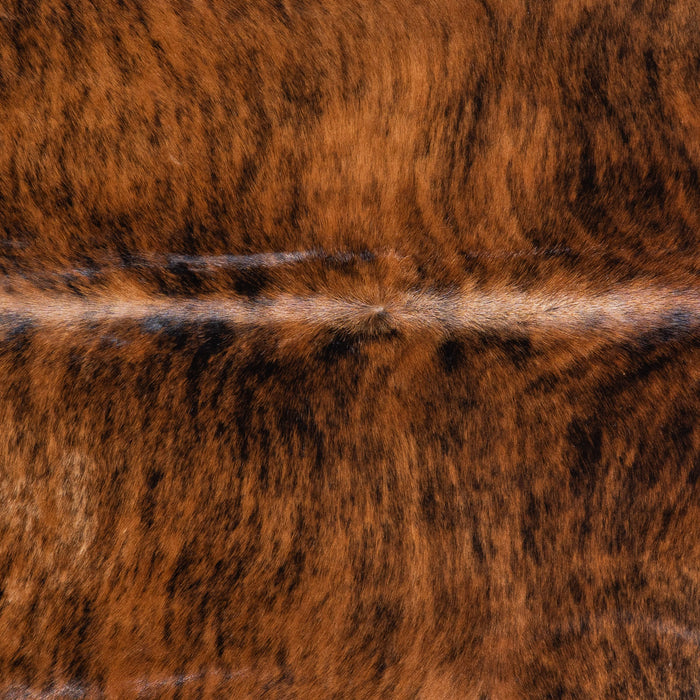 Brazilian Brindle Cowhide Rug Size 7'5" L x 6'3" W 7061