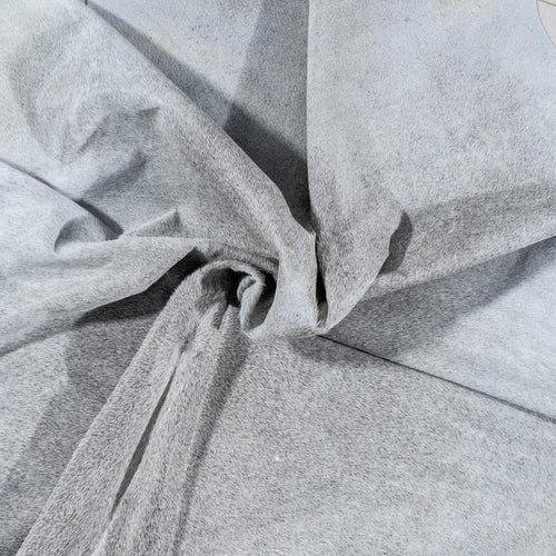 Brazilian Grey Cowhide Rug Size 7'10" L x 7'3" W 7111