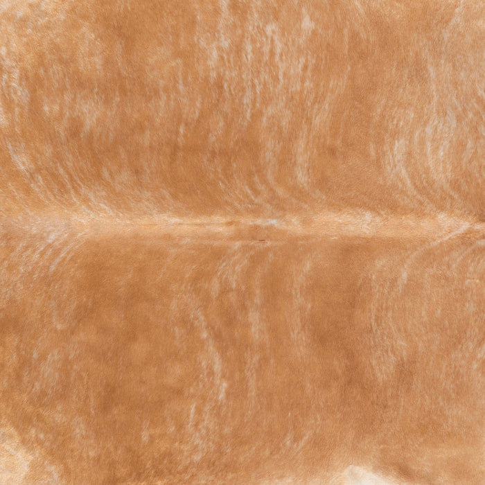 Brazilian Beige Cowhide Rug Size 7'6" L x 7'1" W 7124