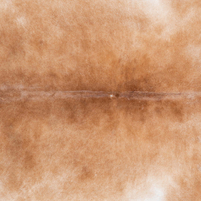 Brazilian Palomino and White Cowhide Rug Size 7'1" L x 6'2" W 7126