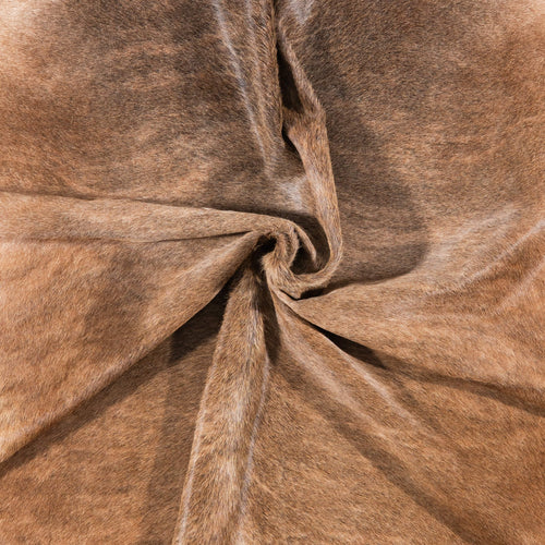 Brazilian Brindle Cowhide Rug Size 8'0" L x 6'10" W 7153