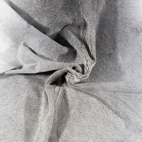 Brazilian Grey Cowhide Rug Size 7'11" L x 6'9" W 7218