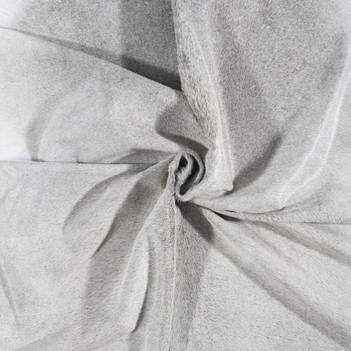 Brazilian Grey Cowhide Rug Size 7'5" L x 6'2" W 7345