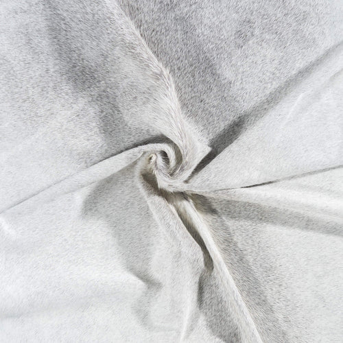 Brazilian Grey Cowhide Rug Size 6'10" L x 5'10" W 7348