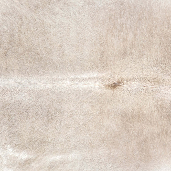Brazilian Champagne Cowhide Rug Size 7'7" L x 6'5" W 7352