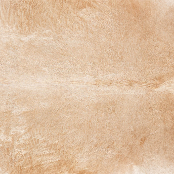 Brazilian Champagne Cowhide Rug Size 7'2" L x 7'0" W 7700
