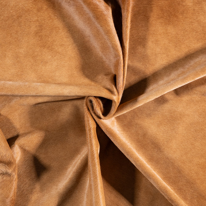 Brazilian Brown Cowhide Rug Size 8'0" L x 6'11" W 6178