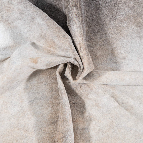 Brazilian Grey Palomino Cowhide Rug Size 7'3" L x 6'1" W 7895