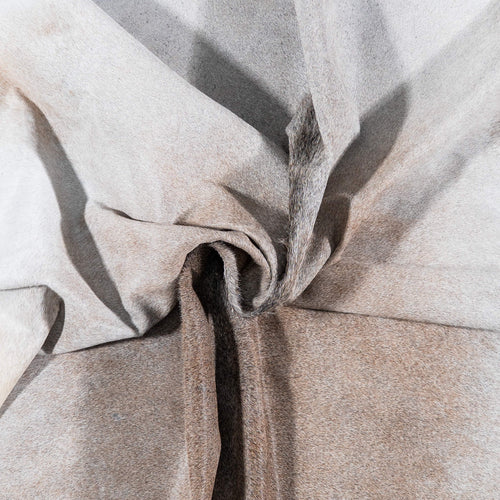 Brazilian Grey Palomino Cowhide Rug Size 7'1" L x 6'1" W 7896