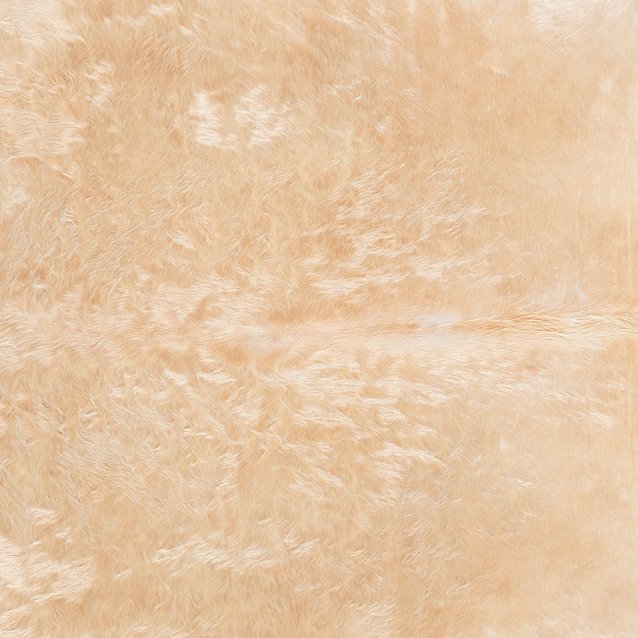 Brazilian Palomino and White Cowhide Rug Size 7'11" L x 6'4" W 7903