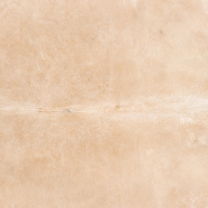 Brazilian Beige Cowhide Rug Size 8'6" L x 6'11" W 7933