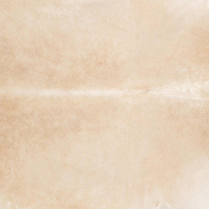 Brazilian Beige Cowhide Rug Size 7'11" L x 7'1" W 7934