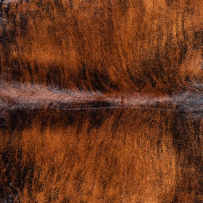Brazilian Brindle Cowhide Rug Size 7'6" L x 6'8" W 7944