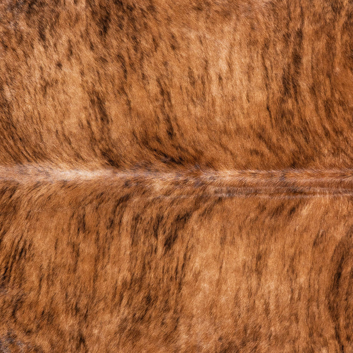 Brazilian Brindle Cowhide Rug Size 7'4" L x 6'9" W 7952