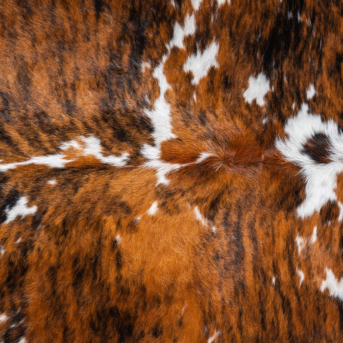 Tricolor Cowhide Rug Size 7'6" L x 5'11" W 8118