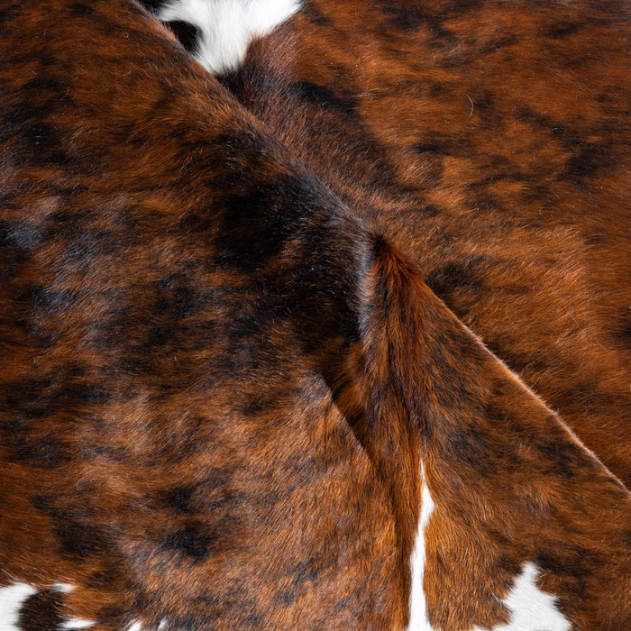 Tricolor Cowhide Rug Size 7'3" L x 6'6" W 8137