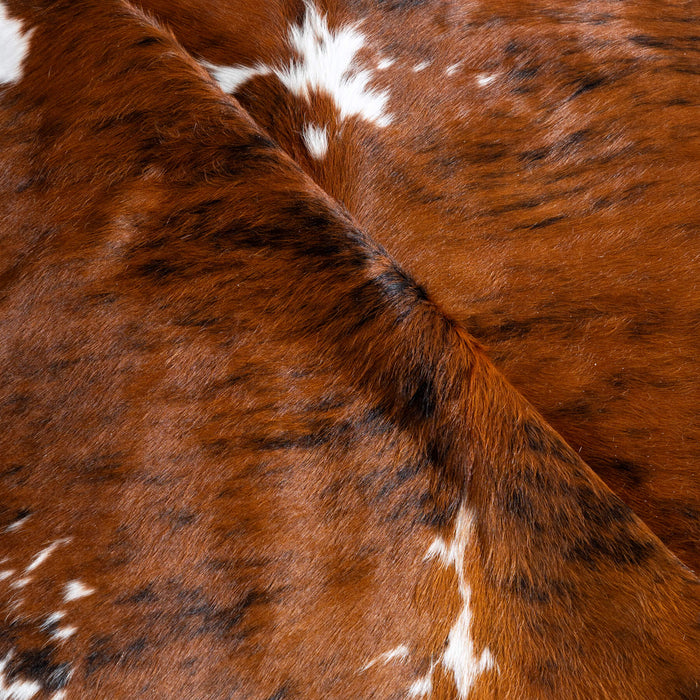 Tricolor Cowhide Rug Size 7'8" L x 6'4" W 8138