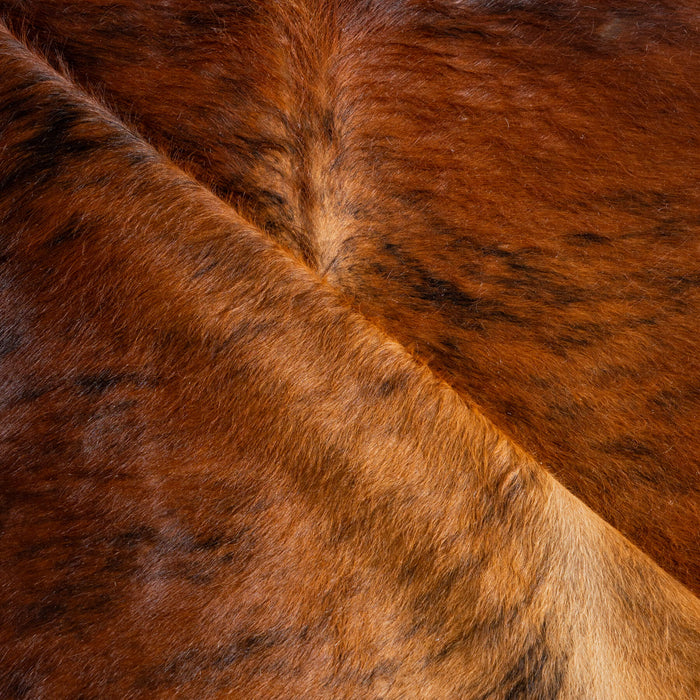 Brindle Cowhide Rug Size 7'1" L x 7'0" W 8158