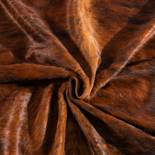 Brindle Cowhide Rug Size 7'7" L x 7'2" W 8182