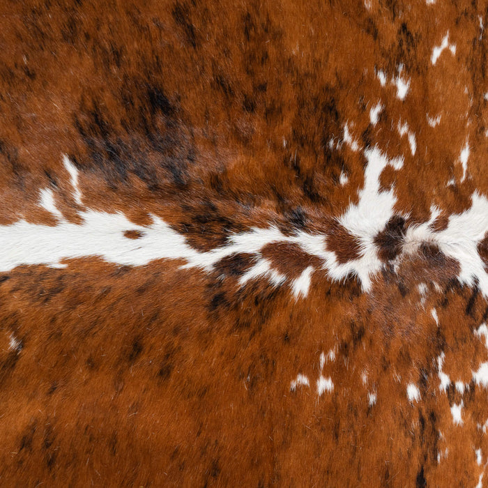 Tricolor Cowhide Rug Size 7'2" L x 6'9" W 8185