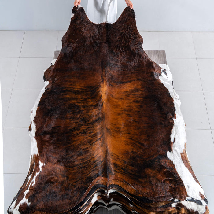 Brindle Cowhide Rug Size 8'2" L x 5'7" W 8197