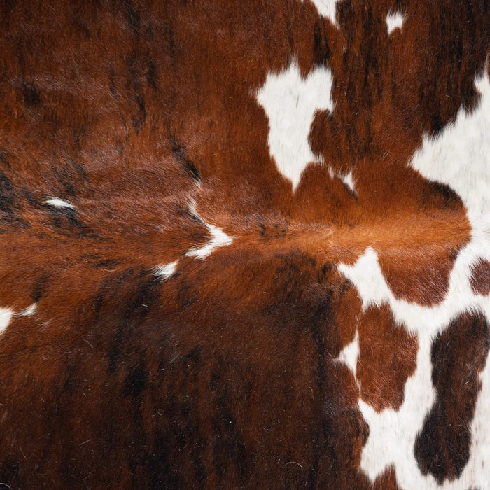 Tricolor Cowhide Rug Size 7'11" L x 6'9" W 8198