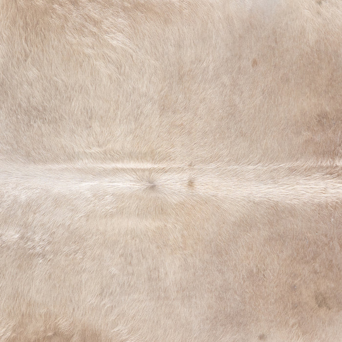 Brazilian Champagne Cowhide Rug Size 7'10" L x 6'8" W 6182