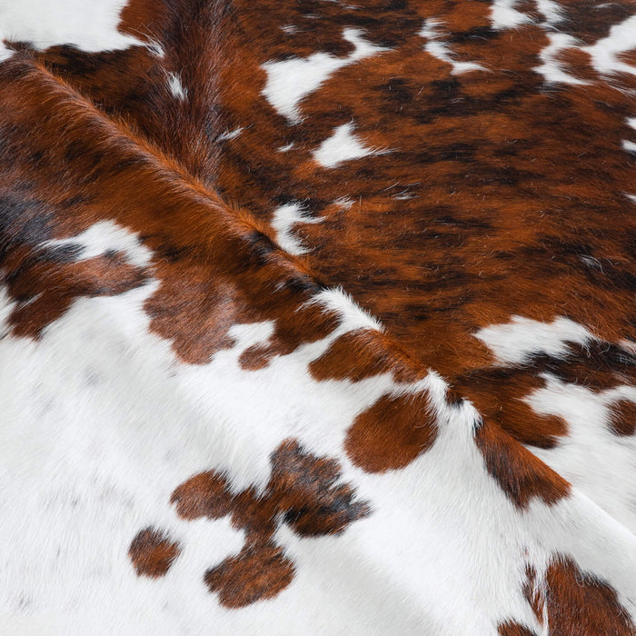Tricolor Cowhide Rug Size 7'9" L x 7'5" W 8215