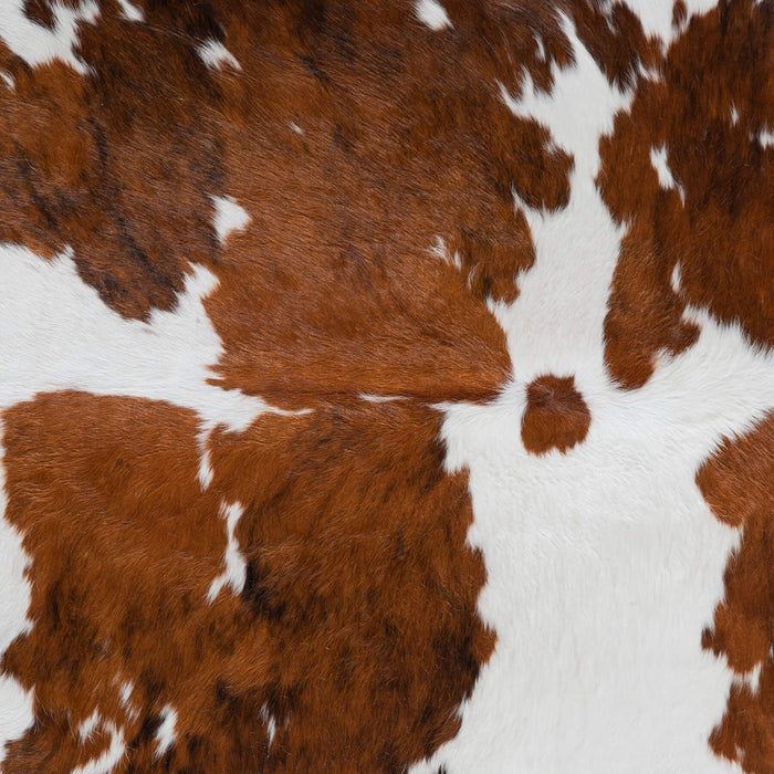 Tricolor Cowhide Rug Size 7'6" L x 6'11" W 8260