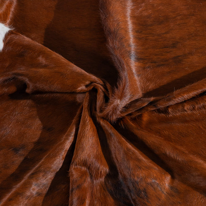 Tricolor Cowhide Rug Size 7'4" L x 7'0" W 8283