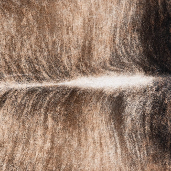 Brazilian Brindle Cowhide Rug Size 7'8" L x 7'1" W 8329