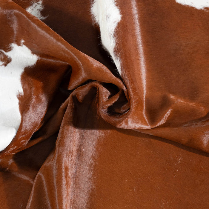 Brazilian Hereford Cowhide Rug Size 6'11" L x 6'7" W 8390