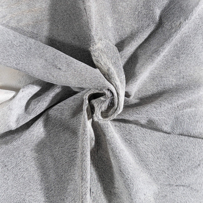 Brazilian Grey Cowhide Rug Size 7'6" L x 6'8" W 8461