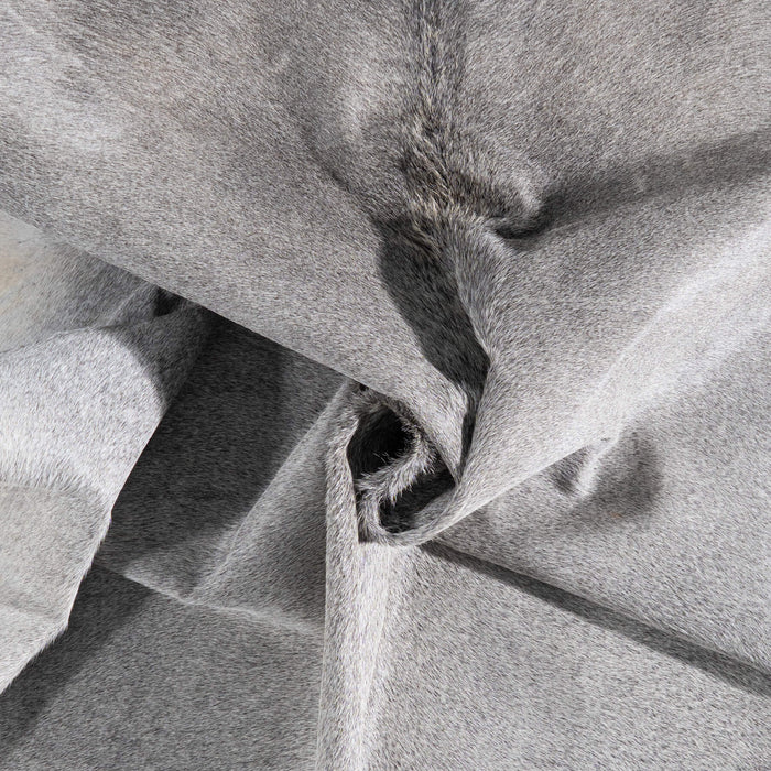 Brazilian Grey Cowhide Rug Size 7'6" L x 6'8" W 8469