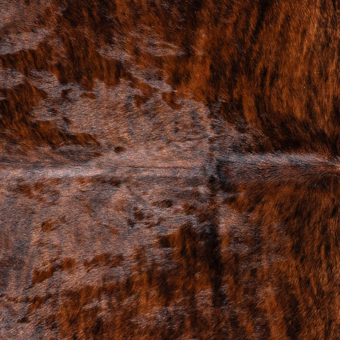 Brazilian Brindle Cowhide Rug Size 6'11" L x 6'7" W 8499