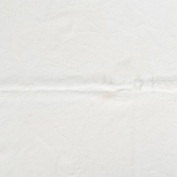 Brazilian White Cowhide Rug Size 8'0" L x 7'1" W 8502