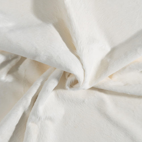 Brazilian White Cowhide Rug Size 8'0" L x 7'1" W 8502