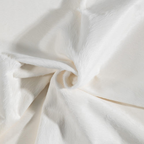 Brazilian White Cowhide Rug Size 7'3" L x 6'4" W 8514