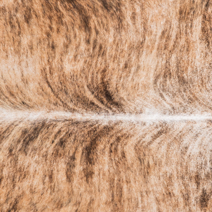 Brazilian Brindle Cowhide Rug Size 7'2" L x 6'4" W 8538