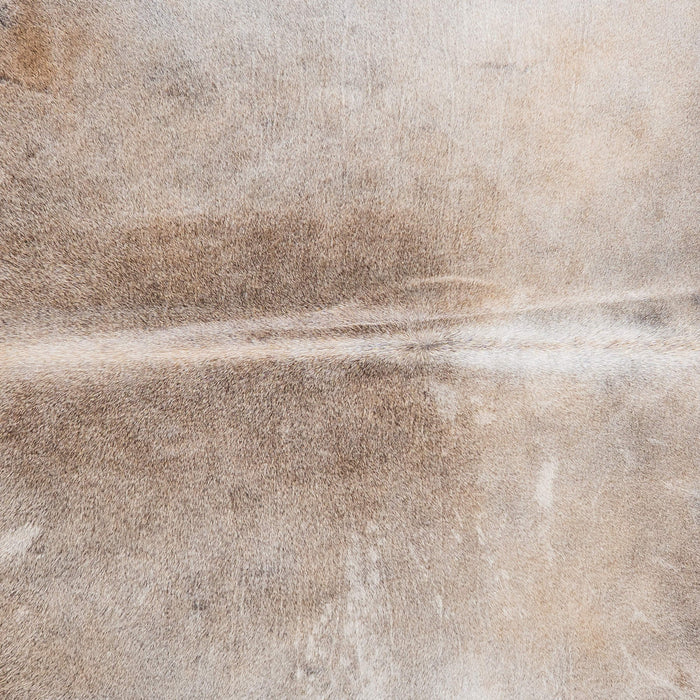 Brazilian Grey Palomino Cowhide Rug Size 7'6" L x 6'10" W 8562