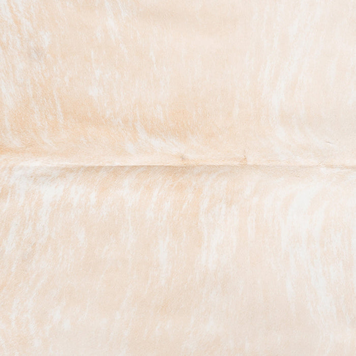 Brazilian Palomino and White Cowhide Rug Size 7'10" L x 7'0" W 8565